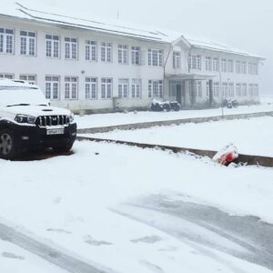 Car Covered with Snow